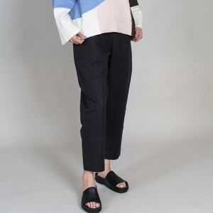 Apiece Apart Black Cropped Surf Trousers
